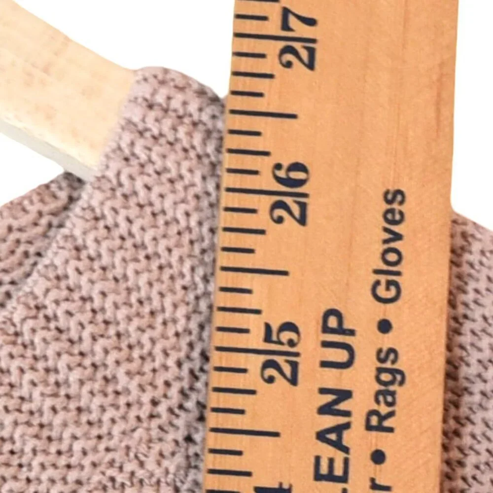 Uniqlo Pink Knit Sweater Crewneck Minimalist Soft Casual Cozy Layer M - Picture 5 of 7